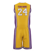 Lakers Custom Basketball Uniform - Image 2