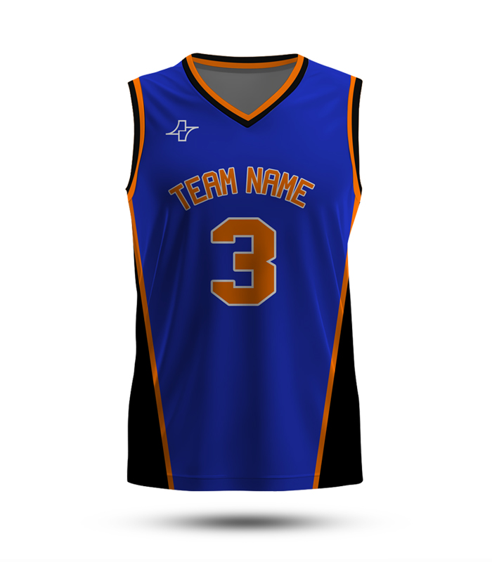 Print New York Inspired Basketball Jersey - Image 1