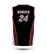 Heat Inspired Basketball Jersey - Image 2