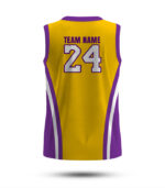 Lakers Inspired Basketball Jersey - Image 2