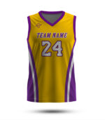 Lakers Inspired Basketball Jersey