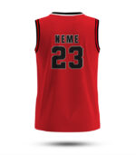 Bulls Inspired Basketball Jersey - Image 2