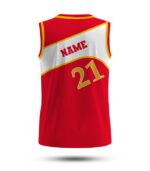Hawks Inspired Basketball Jersey - Image 2